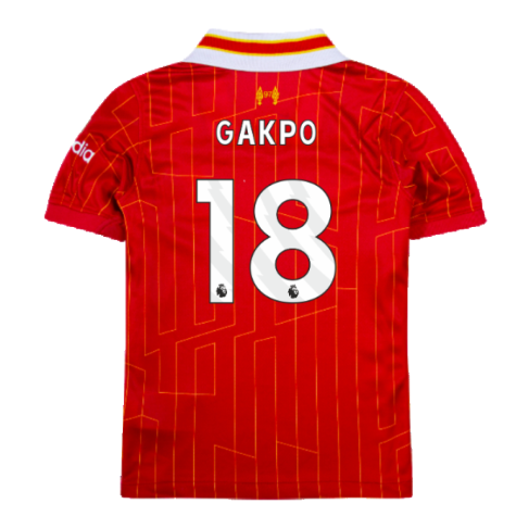 2024-2025 Liverpool Home Mini Kit (Gakpo 18)