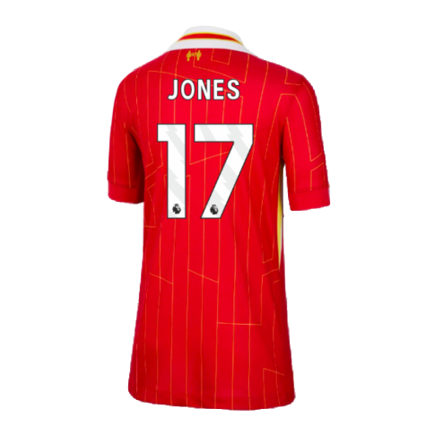 2024-2025 Liverpool Home Shirt (Kids) (Jones 17)