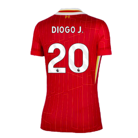 2024-2025 Liverpool Home Shirt (Womens) (Diogo J. 20)