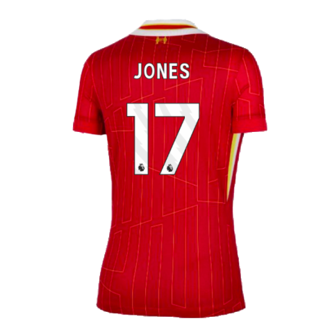 2024-2025 Liverpool Home Shirt (Womens) (Jones 17)