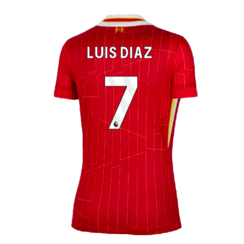 2024-2025 Liverpool Home Shirt (Womens) (Luis Diaz 7)