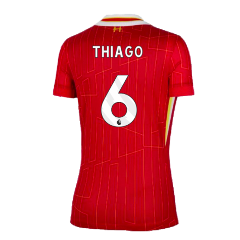 2024-2025 Liverpool Home Shirt (Womens) (Thiago 6)