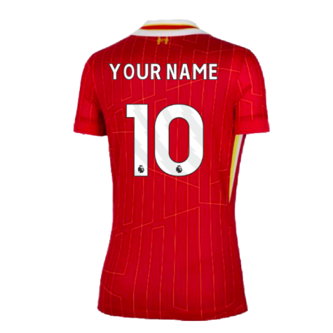 2024-2025 Liverpool Home Shirt (Womens) (Your Name)