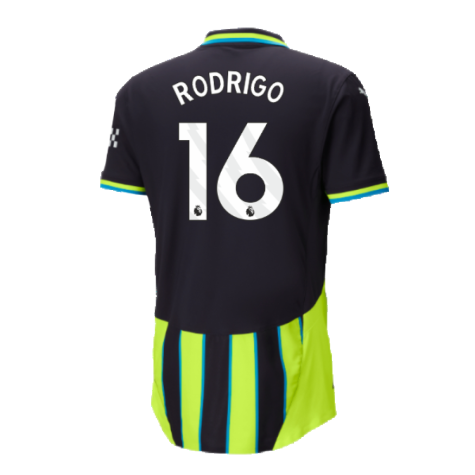 2024-2025 Man City Away Authentic Shirt w/packaging (Rodrigo 16)