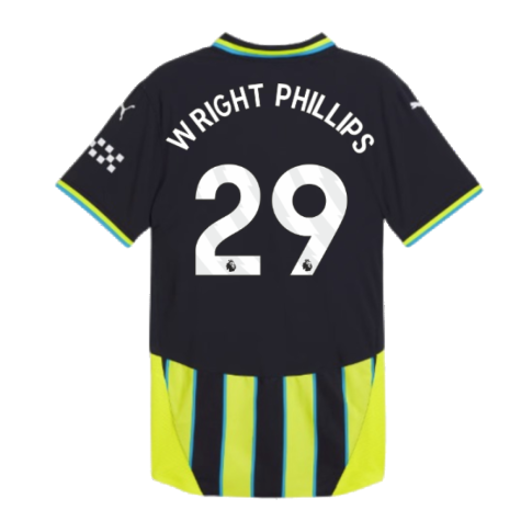 2024-2025 Man City Away Authentic Shirt (Wright Phillips 29)