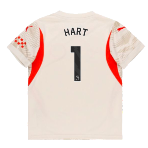 2024-2025 Man City Away Goalkeeper Shirt (Alpine Snow) (Hart 1)