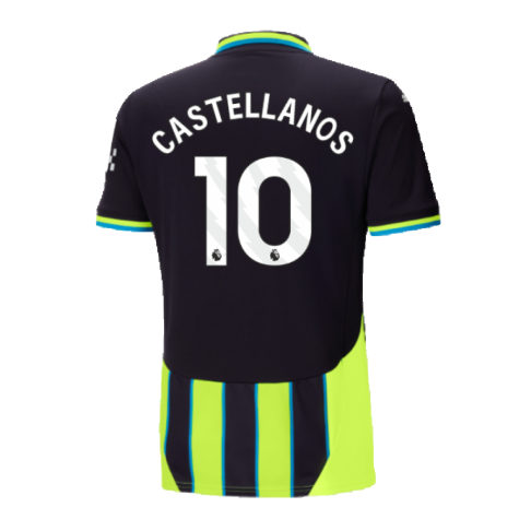 2024-2025 Man City Away Shirt (Castellanos 10)