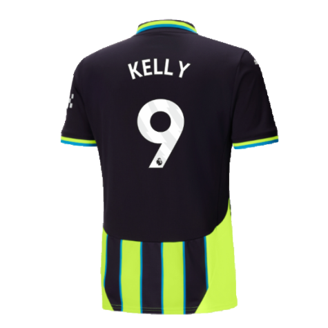 2024-2025 Man City Away Shirt (Kelly 9)