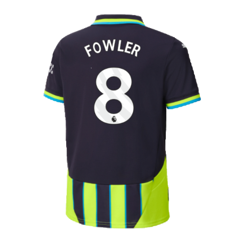 2024-2025 Man City Away Shirt (Kids) (Fowler 8)