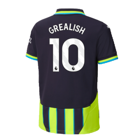 2024-2025 Man City Away Shirt (Kids) (Grealish 10)