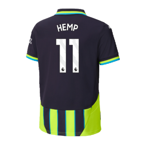 2024-2025 Man City Away Shirt (Kids) (Hemp 11)