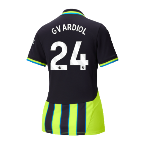 2024-2025 Man City Away Shirt (Womens) (Gvardiol 24)