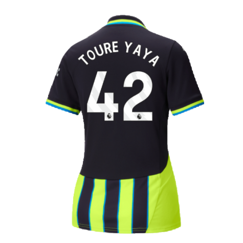 2024-2025 Man City Away Shirt (Womens) (Toure Yaya 42)