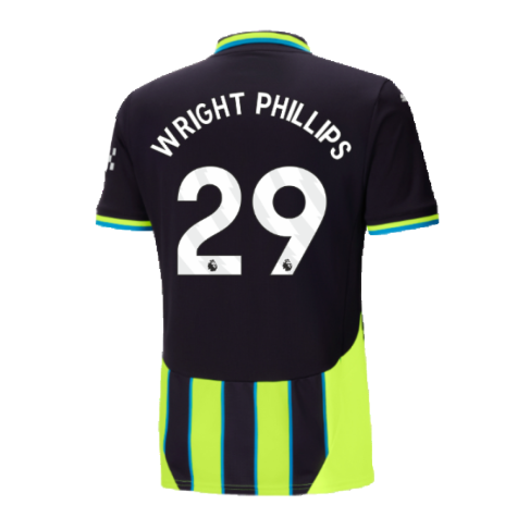 2024-2025 Man City Away Shirt (Wright Phillips 29)