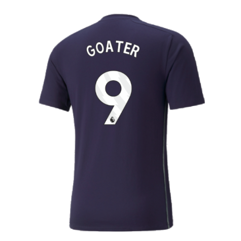 2024-2025 Man City Casuals Tee (Navy) (Goater 9)