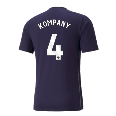 2024-2025 Man City Casuals Tee (Navy) (Kompany 4)