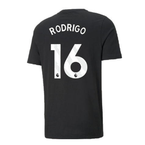 2024-2025 Man City ESS Tee (Black) (Rodrigo 16)