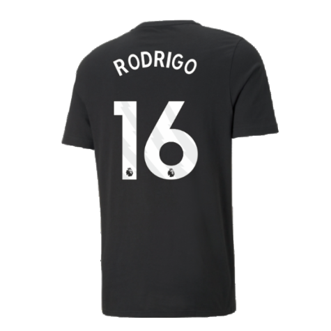 2024-2025 Man City ESS Tee (Black) (Rodrigo 16)