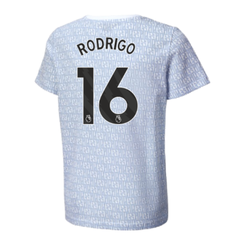 2024-2025 Man City ftblCulture Tee AOP (Light Blue) - Kids (Rodrigo 16)