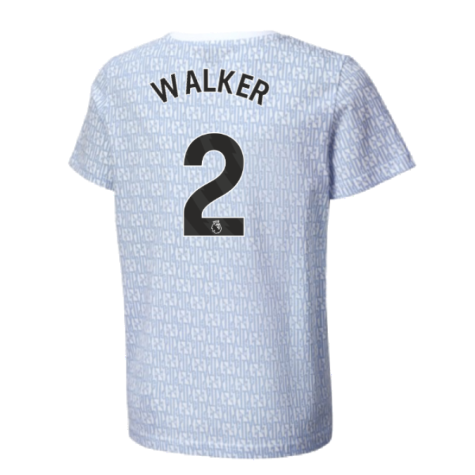 2024-2025 Man City ftblCulture Tee AOP (Light Blue) (Walker 2)
