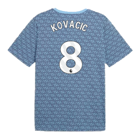 2024-2025 Man City ftblCulture Tee AOP (Navy) (Kovacic 8)