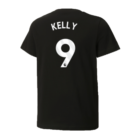 2024-2025 Man City ftblCulture Tee (Black) - Kids (Kelly 9)