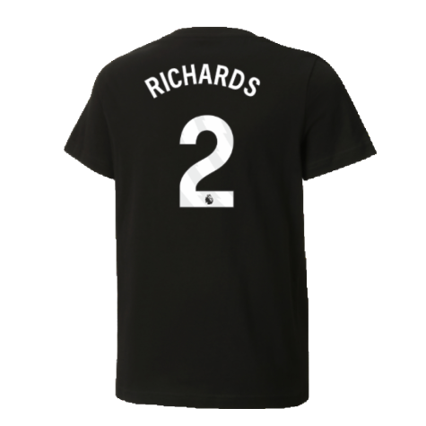 2024-2025 Man City ftblCulture Tee (Black) (Richards 2)