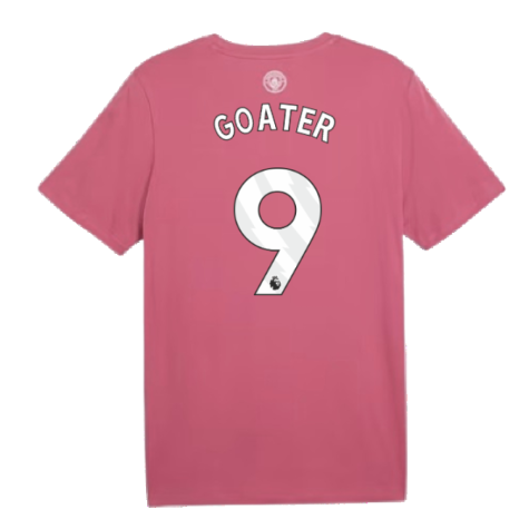 2024-2025 Man City ftblCulture Tee (Dusty Orchid) (Goater 9)