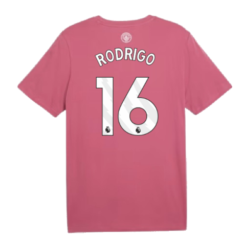 2024-2025 Man City ftblCulture Tee (Dusty Orchid) (Rodrigo 16)