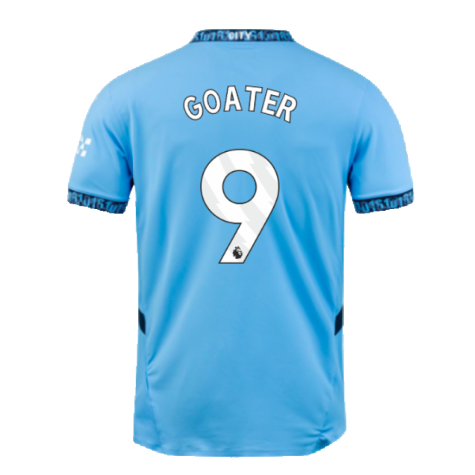 2024-2025 Man City Home Authentic Shirt with packaging (Goater 9)