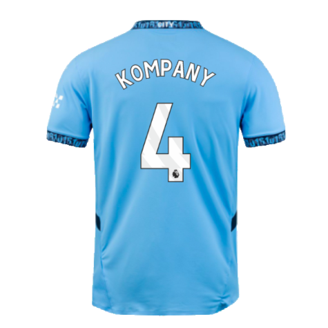 2024-2025 Man City Home Authentic Shirt with packaging (Kompany 4)