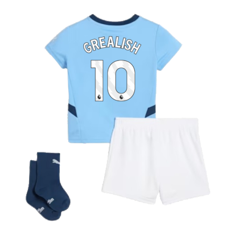 2024-2025 Man City Home Baby Kit (Grealish 10)