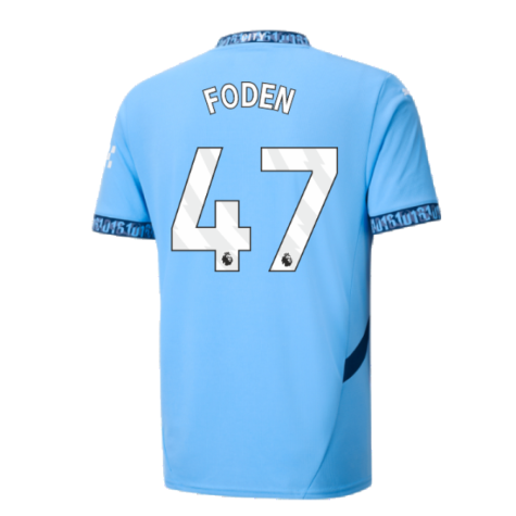 2024-2025 Man City Home Shirt (Foden 47)