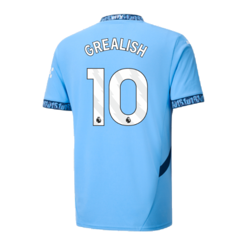 2024-2025 Man City Home Shirt (Grealish 10)