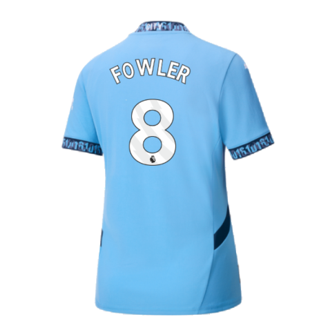 2024-2025 Man City Home Shirt (Womens) (Fowler 8)