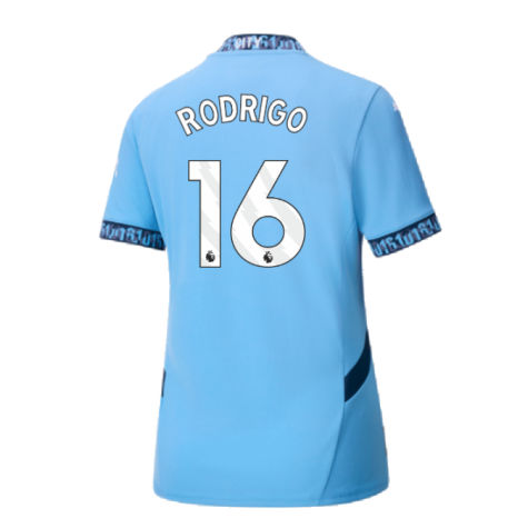 2024-2025 Man City Home Shirt (Womens) (Rodrigo 16)