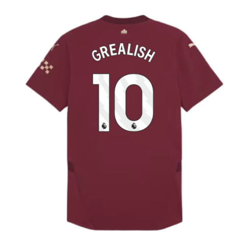 2024-2025 Man City Third Authentic Shirt (Grealish 10)