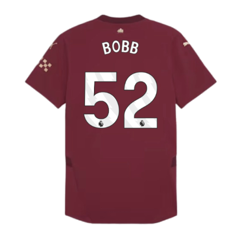 2024-2025 Man City Third Authentic Shirt w/packaging (Bobb 52)