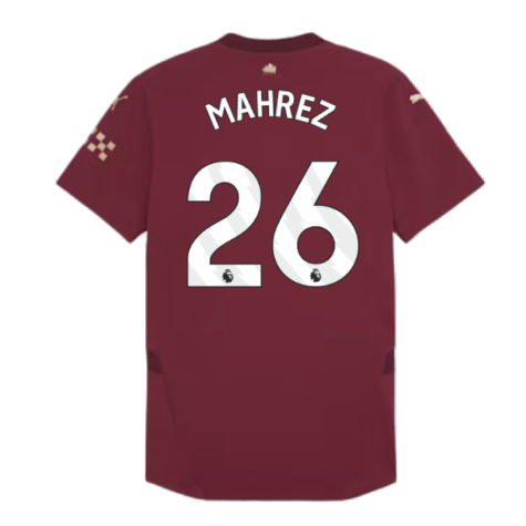 2024-2025 Man City Third Authentic Shirt w/packaging (Mahrez 26)