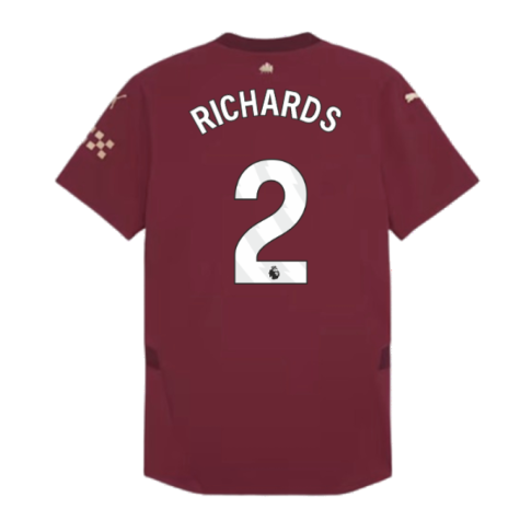 2024-2025 Man City Third Authentic Shirt w/packaging (Richards 2)