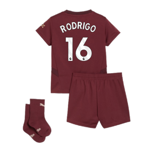 2024-2025 Man City Third Baby Kit (Rodrigo 16)