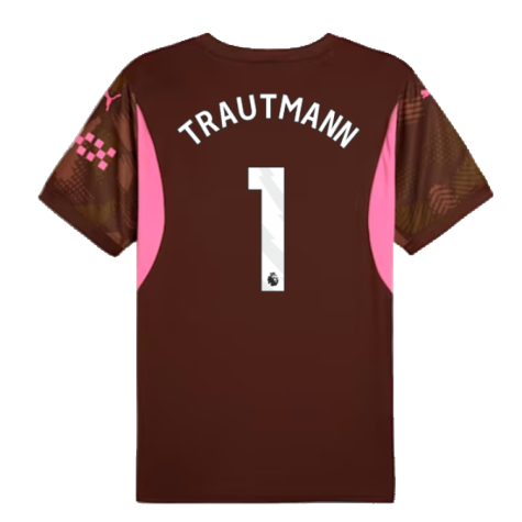 2024-2025 Man City Third Goalkeeper Shirt (Espresso Brown) (Trautmann 1)