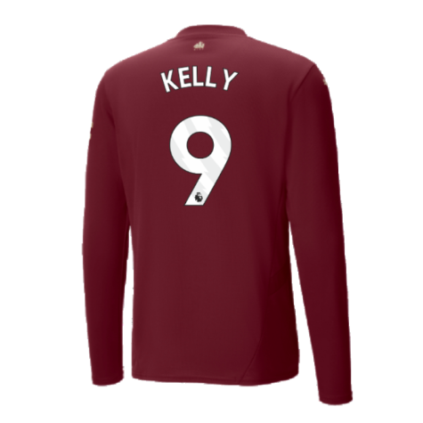 2024-2025 Man City Third Long Sleeve Shirt (Kelly 9)