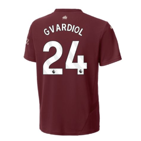 2024-2025 Man City Third Mini Kit (Gvardiol 24)