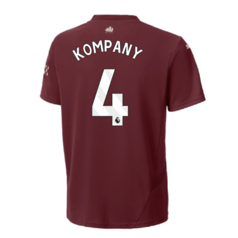 2024-2025 Man City Third Mini Kit (Kompany 4)