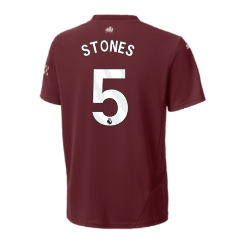 2024-2025 Man City Third Mini Kit (Stones 5)