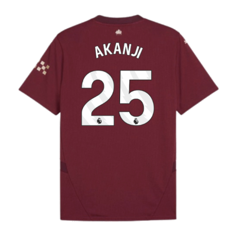 2024-2025 Man City Third Shirt (Akanji 25)