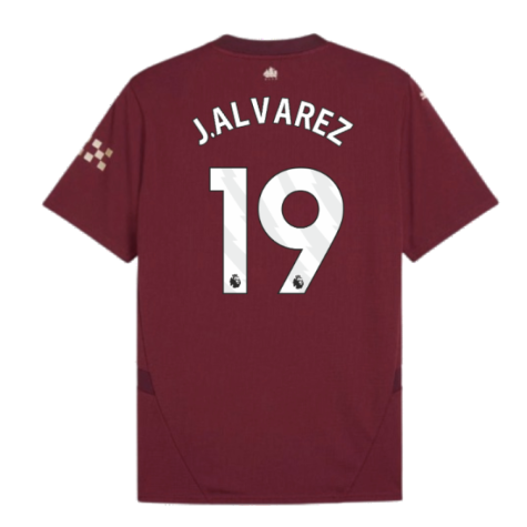 2024-2025 Man City Third Shirt (J.Alvarez 19)