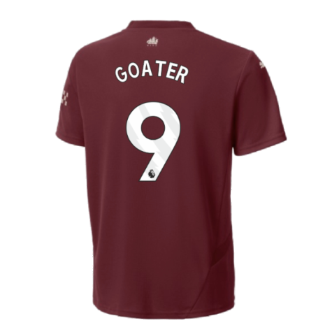 2024-2025 Man City Third Shirt (Kids) (Goater 9)