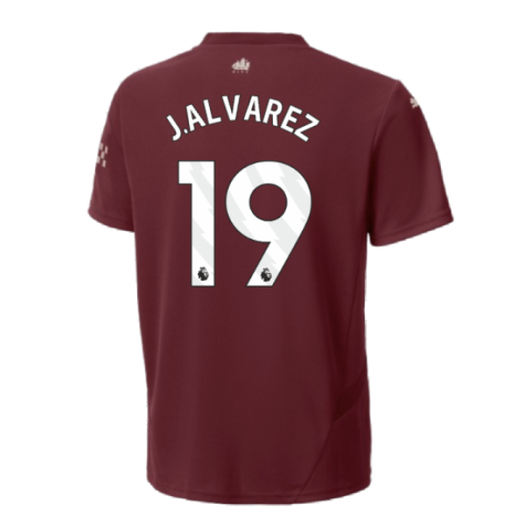 2024-2025 Man City Third Shirt (Kids) (J.Alvarez 19)